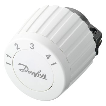 Термоэлемент для ограничителя обратки Danfoss FJVR, 10–50 °C, белый